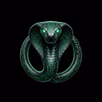 Glitch cobra mascot